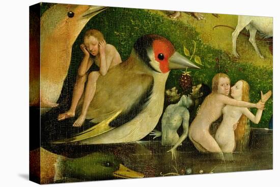 The Garden of Earthly Delights: Allegory of Luxury, Central Panel of Triptych-Hieronymus Bosch-Stretched Canvas