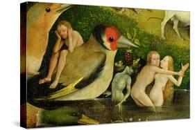 The Garden of Earthly Delights: Allegory of Luxury, Central Panel of Triptych-Hieronymus Bosch-Stretched Canvas