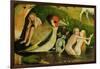 The Garden of Earthly Delights: Allegory of Luxury, Central Panel of Triptych-Hieronymus Bosch-Framed Giclee Print