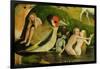 The Garden of Earthly Delights: Allegory of Luxury, Central Panel of Triptych-Hieronymus Bosch-Framed Giclee Print