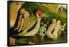 The Garden of Earthly Delights: Allegory of Luxury, Central Panel of Triptych-Hieronymus Bosch-Framed Stretched Canvas