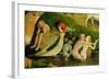 The Garden of Earthly Delights: Allegory of Luxury, Central Panel of Triptych-Hieronymus Bosch-Framed Giclee Print