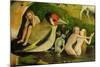 The Garden of Earthly Delights: Allegory of Luxury, Central Panel of Triptych-Hieronymus Bosch-Mounted Giclee Print