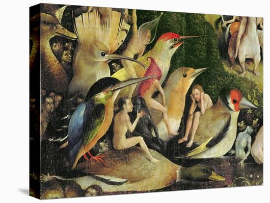The Garden of Earthly Delights, c.1500-Hieronymus Bosch-Stretched Canvas