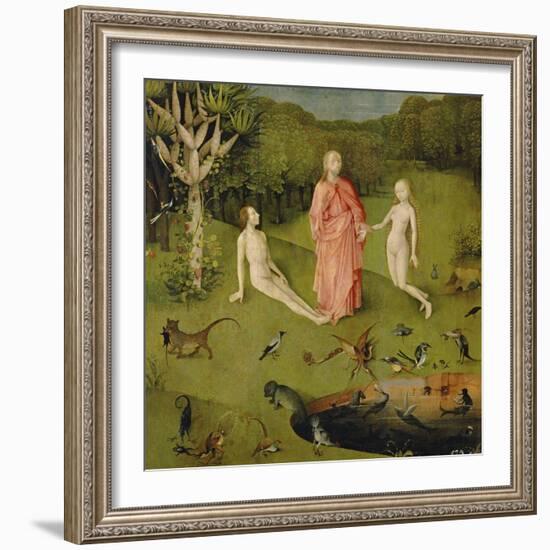 The Garden of Earthly Delights, c.1500-Hieronymus Bosch-Framed Giclee Print