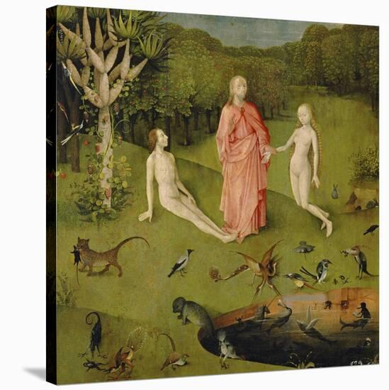 The Garden of Earthly Delights, c.1500-Hieronymus Bosch-Stretched Canvas