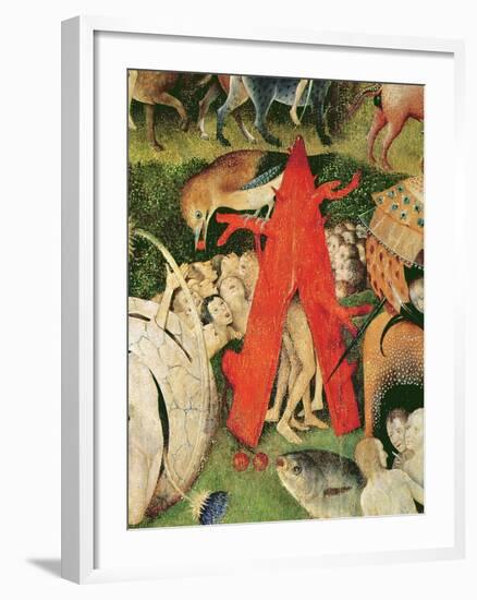 The Garden of Earthly Delights, c.1500-Hieronymus Bosch-Framed Giclee Print