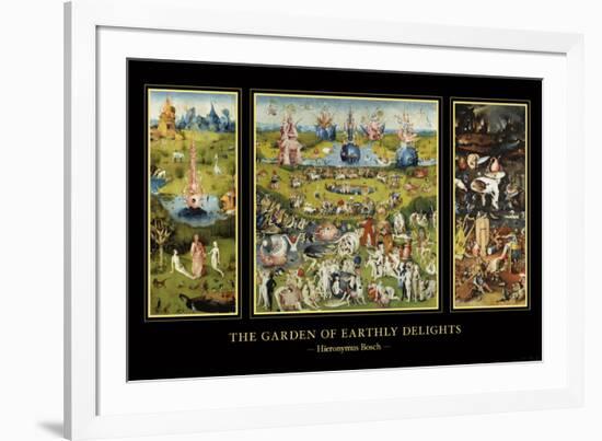 The Garden of Earthly Delights, c.1504-Hieronymus Bosch-Framed Art Print