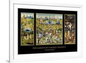 The Garden of Earthly Delights, c.1504-Hieronymus Bosch-Framed Art Print