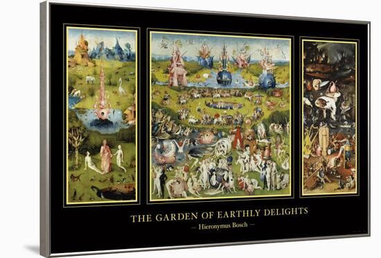 The Garden of Earthly Delights, c.1504-Hieronymus Bosch-Framed Art Print