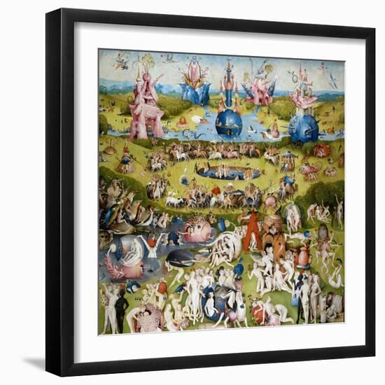 The Garden of Earthly Delights (Central Pane), C. 1500-Hieronymus Bosch-Framed Giclee Print