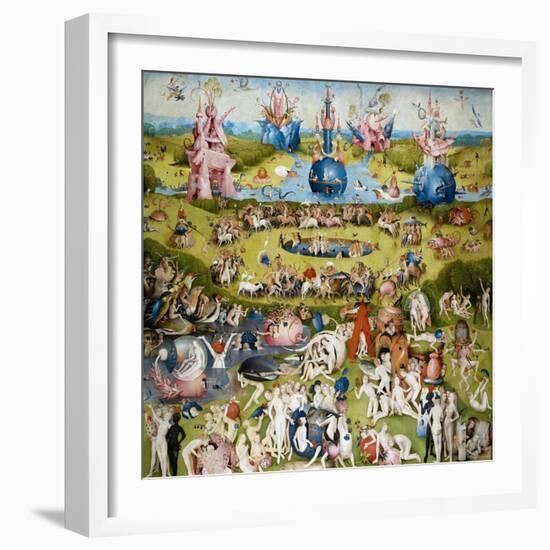 The Garden of Earthly Delights (Central Pane), C. 1500-Hieronymus Bosch-Framed Giclee Print