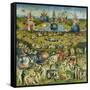 The Garden of Earthly Delights, Central Panel of a Triptych-Hieronymus Bosch-Framed Stretched Canvas