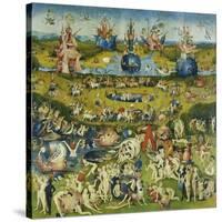 The Garden of Earthly Delights, Central Panel of a Triptych-Hieronymus Bosch-Stretched Canvas