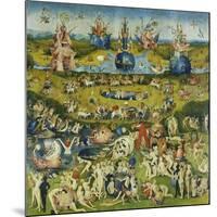 The Garden of Earthly Delights, Central Panel of a Triptych-Hieronymus Bosch-Mounted Giclee Print