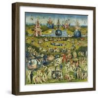 The Garden of Earthly Delights, Central Panel of a Triptych-Hieronymus Bosch-Framed Giclee Print