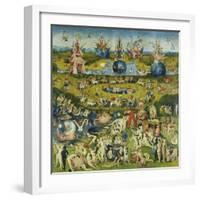 The Garden of Earthly Delights, Central Panel of a Triptych-Hieronymus Bosch-Framed Giclee Print