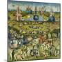 The Garden of Earthly Delights, Central Panel of a Triptych-Hieronymus Bosch-Mounted Giclee Print