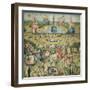 The Garden of Earthly Delights. Central Panel of Triptych-Hieronymus Bosch-Framed Giclee Print