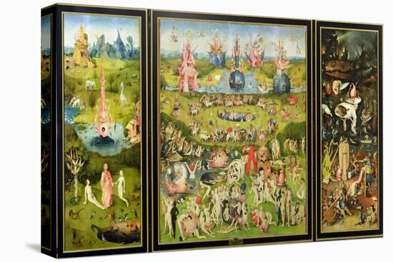 The Garden of Earthly Delights, circa 1500-Hieronymus Bosch-Stretched Canvas