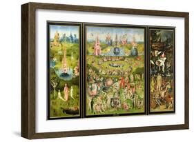 The Garden of Earthly Delights, circa 1500-Hieronymus Bosch-Framed Giclee Print