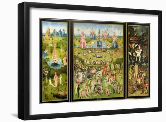 The Garden of Earthly Delights, circa 1500-Hieronymus Bosch-Framed Giclee Print