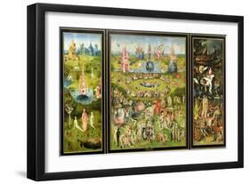 The Garden of Earthly Delights, circa 1500-Hieronymus Bosch-Framed Giclee Print