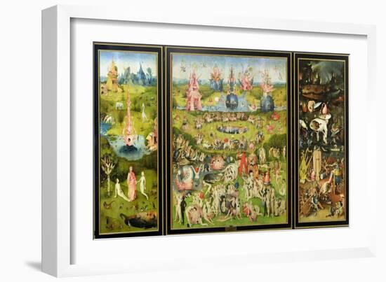 The Garden of Earthly Delights, circa 1500-Hieronymus Bosch-Framed Giclee Print