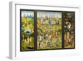 The Garden of Earthly Delights, circa 1500-Hieronymus Bosch-Framed Giclee Print