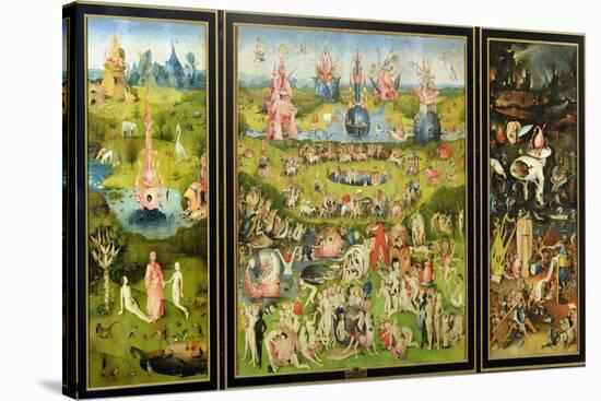 The Garden of Earthly Delights, circa 1500-Hieronymus Bosch-Stretched Canvas