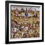 The Garden of Earthly Delights: Ecclesia's Paradise, 1503-1504, Dutch School-Hieronymus Bosch-Framed Giclee Print