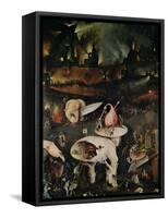 The Garden of Earthly Delights, Hell, Right Wing of Triptych, circa 1500-Hieronymus Bosch-Framed Stretched Canvas