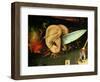 The Garden of Earthly Delights: Hell, Right Wing of Triptych, Detail of Ears with a Knife, c. 1500-Hieronymus Bosch-Framed Giclee Print