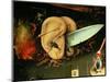 The Garden of Earthly Delights: Hell, Right Wing of Triptych, Detail of Ears with a Knife, c. 1500-Hieronymus Bosch-Mounted Giclee Print