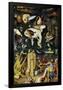 The Garden of Earthly Delights. Right side wing of the triptych: Hell. Oil On wood, 220 x 97cm.-HIERONYMUS BOSCH-Framed Poster