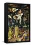 The Garden of Earthly Delights. Right side wing of the triptych: Hell. Oil On wood, 220 x 97cm.-HIERONYMUS BOSCH-Framed Stretched Canvas