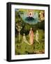 The Garden of Earthly Delights: The Garden of Eden, Left Wing of Triptych, c.1500-Hieronymus Bosch-Framed Giclee Print