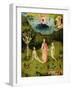 The Garden of Earthly Delights: The Garden of Eden, Left Wing of Triptych, c.1500-Hieronymus Bosch-Framed Giclee Print