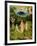 The Garden of Earthly Delights: The Garden of Eden, Left Wing of Triptych, c.1500-Hieronymus Bosch-Framed Giclee Print