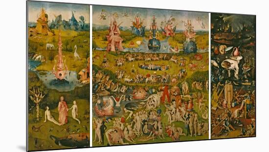 The Garden of Earthly Delights-Hieronymus Bosch-Mounted Giclee Print