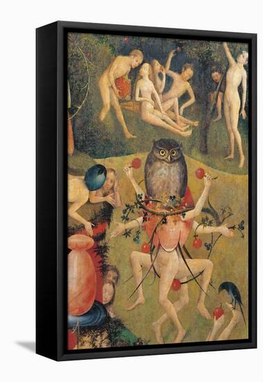 The Garden of Earthly Delights-Hieronymus Bosch-Framed Stretched Canvas