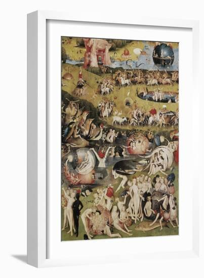 The Garden of Earthly Delights-Hieronymus Bosch-Framed Art Print