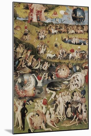 The Garden of Earthly Delights-Hieronymus Bosch-Mounted Art Print