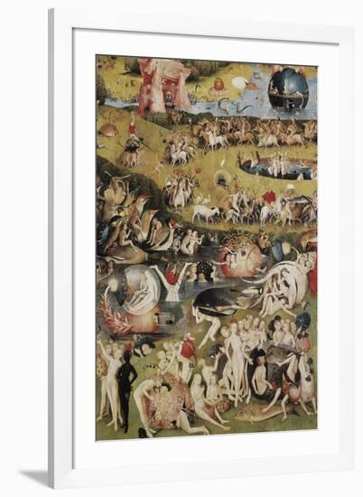 The Garden of Earthly Delights-Hieronymus Bosch-Framed Premium Giclee Print