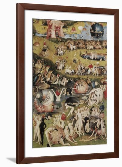 The Garden of Earthly Delights-Hieronymus Bosch-Framed Premium Giclee Print