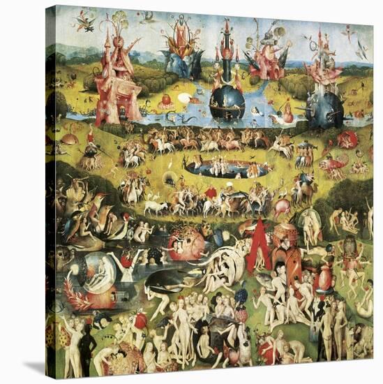 The Garden of Earthly Delights-Hieronymus Bosch-Stretched Canvas