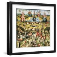 The Garden of Earthly Delights-Hieronymus Bosch-Framed Art Print