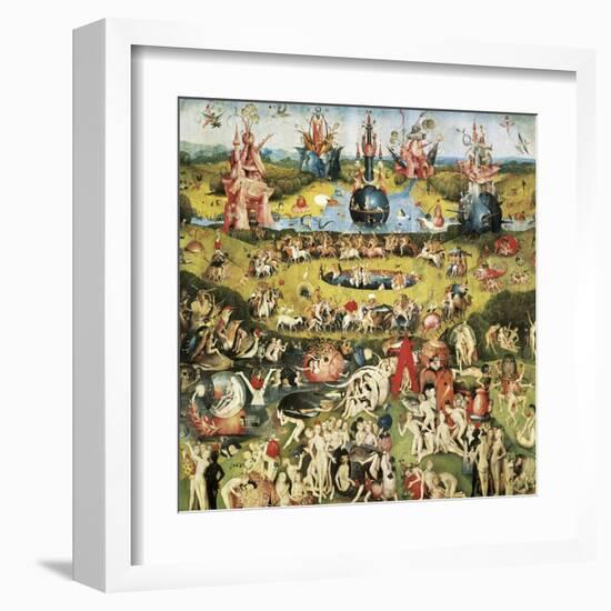 The Garden of Earthly Delights-Hieronymus Bosch-Framed Art Print