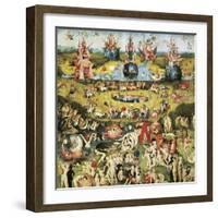 The Garden of Earthly Delights-Hieronymus Bosch-Framed Art Print