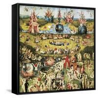 The Garden of Earthly Delights-Hieronymus Bosch-Framed Stretched Canvas